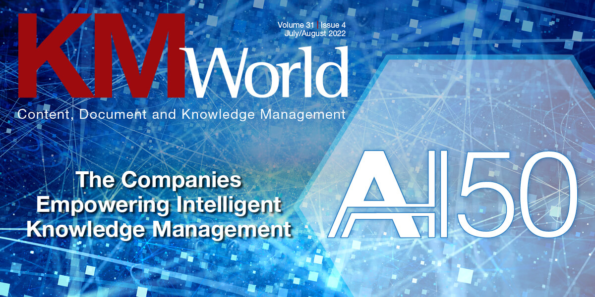 KMWorld Cover