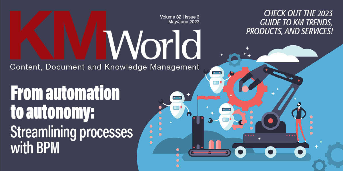 KMWorld Cover